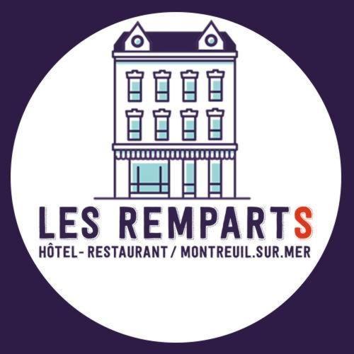 Les Remparts Hotell La Madelaine-sous-Montreuil Exteriör bild